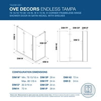 Ove Decors Tampa 80 אינץ