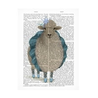 אמנות קנבס פאנקי 'בלט כבשים