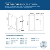 Ove Decors Tampa 88 אינץ