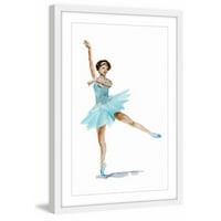 מרמונט היל רקדנית בלט אקווה מאת מישל דוג'ארדין דפוס ציור ממוסגר