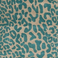 אורגים אמנותיים ביקאורי צהבה מודרנית 8 'שטיח שטח מרובע